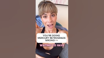 You’re Doing Mercury Retrograde Wrong! #horoscopes #astrology #mercury #mercuryretrograde