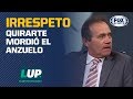 ¡Explotó Fernando Quirarte! "El estúpido discurso de tú no jugaste"