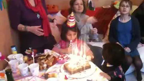 Anniversaire de Julie
