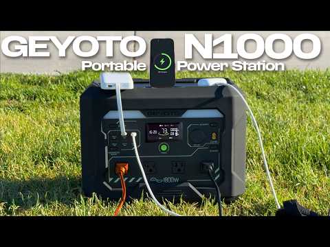 There's a NEW Portable Power Station! GEYOTO N1000 Full Review!
