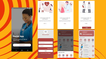 Medical Doctor App UI Design in Flutter - Flutter UI Design