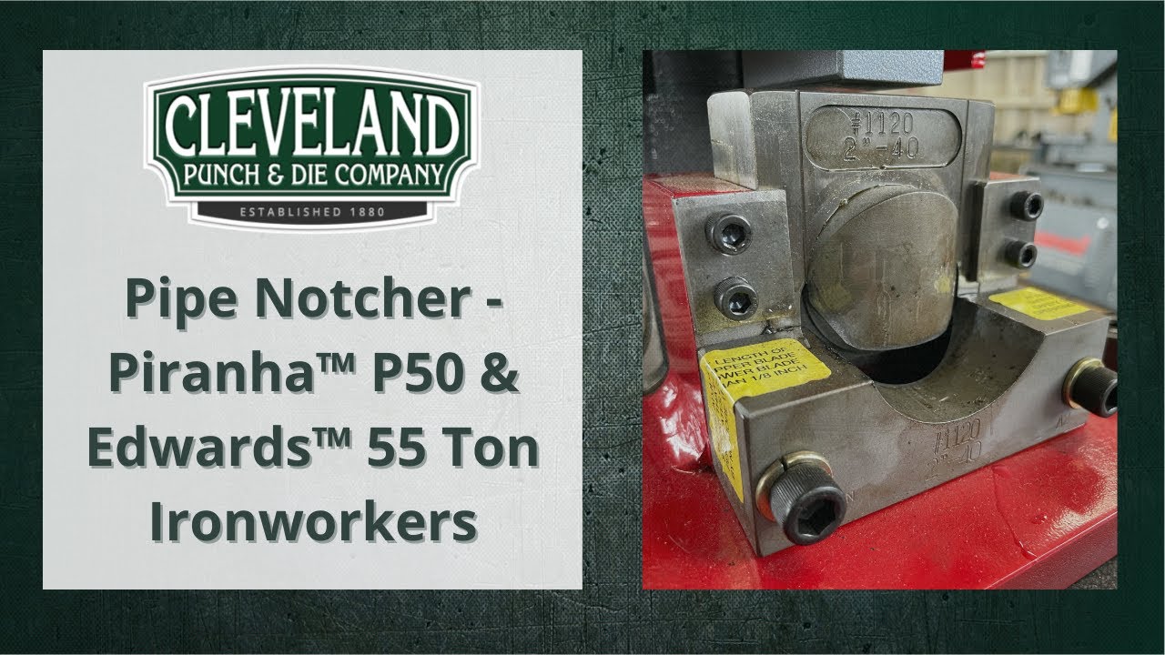 Piranha™ & Edwards™ Pipe Notcher YouTube