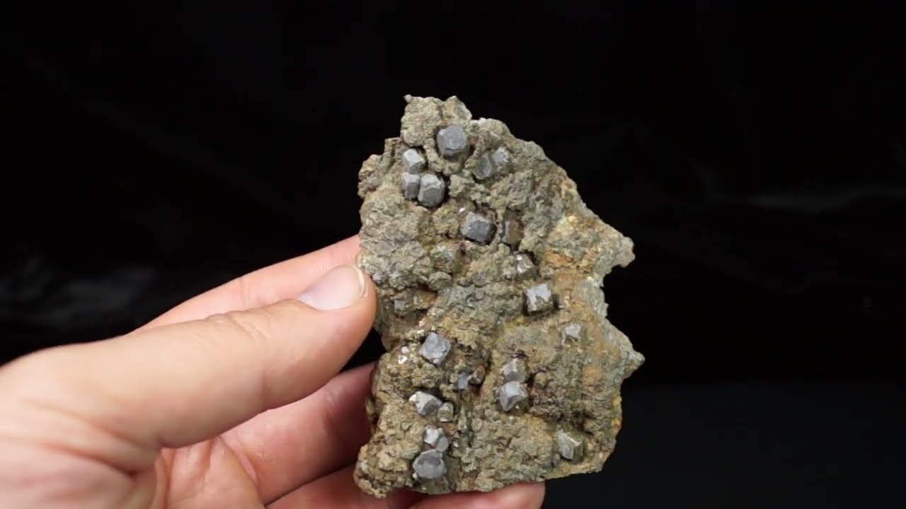 Galena, Marcasite, Lead Cove, Port-Au-Port Peninsula, Newfoundland, Canada