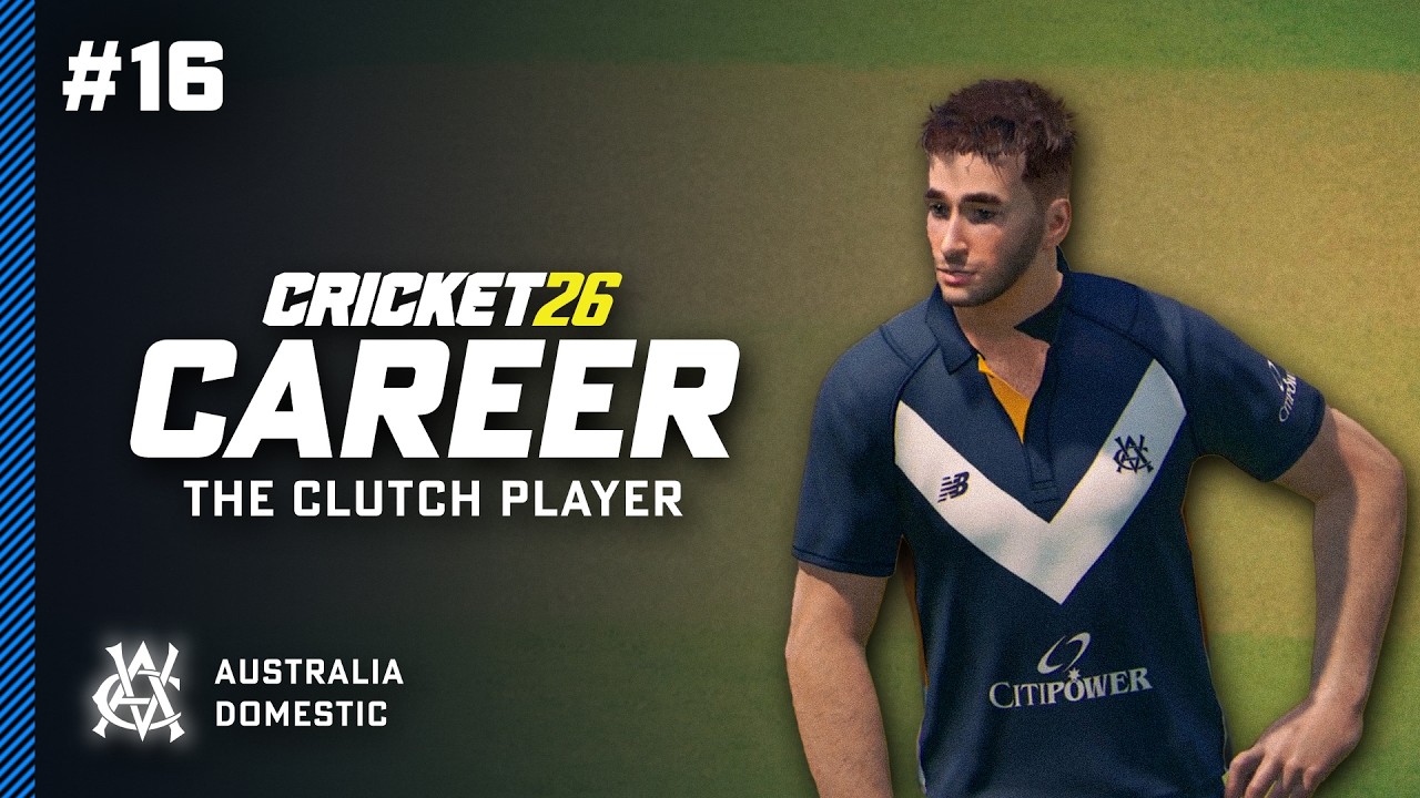 ИГРОК СЦЕПЛЕНИЯ — Режим карьеры Cricket 26 № 16