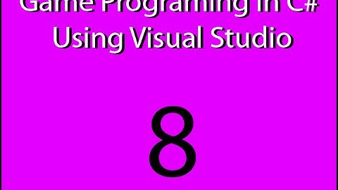 Game Programing in C# Using Visual Studio EP 8 limited FPS