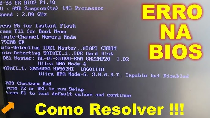 Fix] Press F1 to Run Setup  BIOS Issue - Hardware Centric