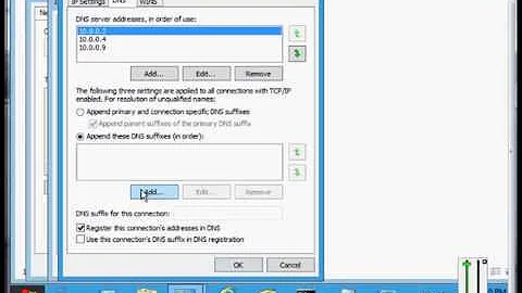 How and why to add DNS suffixes to a network card in Microsoft Windows Server 2012