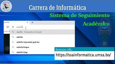 Manual básico de acceso al Sistema de Seguimiento Académico SSA