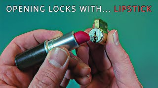 Opening Locks with... Lipstick