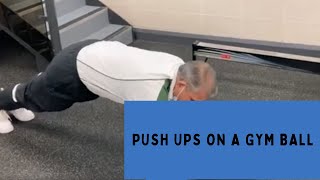 📺 Push-Ups on the Gym Ball: A Fun and Effective Way to Correct Posture