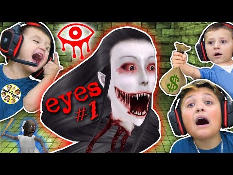 EYES!!!! EVERYWHERE!!!!!  (FGTEEV gets GURKEY w/ Chase, Shawn & Mike)