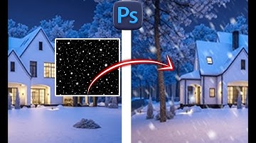 How to Fast and Easy Snow Overlay in Photoshop || Step By Step Tutorial || Thanks For Watching ||