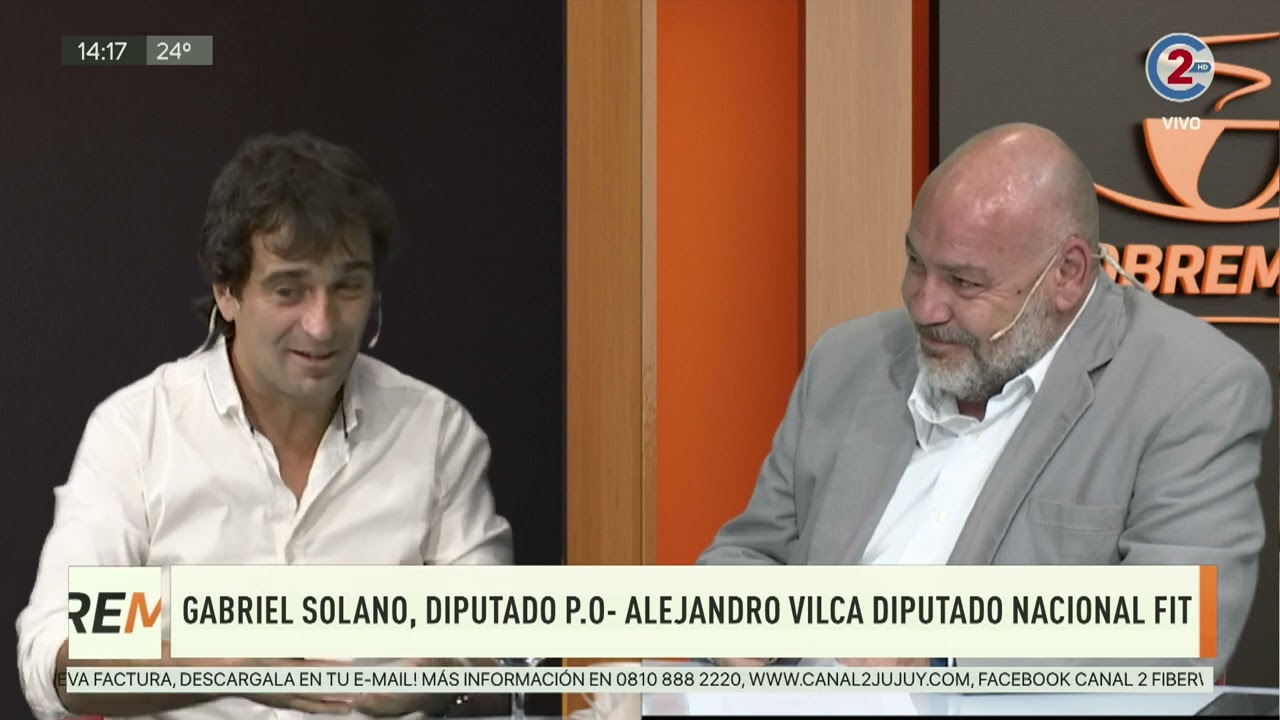 Sobremesa 11-04-22 | Gabriel Solano y Alejandro Vilca