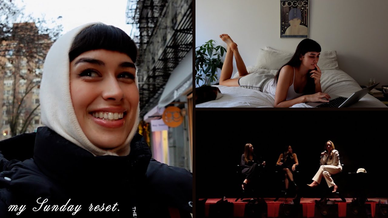 my Sunday reset: morning routine, decluttering + a night in the city