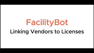 Linking Vendors to Licenses