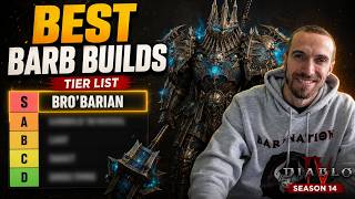 Ranking Every Barb Build For Diablo 4 Season 14!
