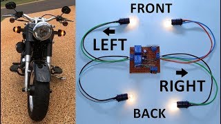Indicator Light System for Bicycle and Motorbike (Simple DIY)