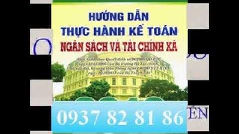 Hệ thống tài khoản kế toán ngân sách xã phường năm 2024