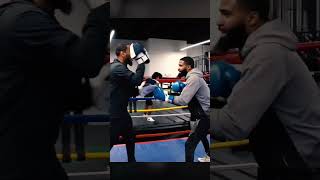 Stephen Fulton Jr (Coolboysteph) Pad work #cantbestopped #shorts