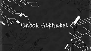 #cprogramming#ccoding#checkalphabet  Program to Check Alphabet