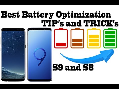 Best Battery Optimization for Galaxy S9 and S8 Full Tutorial 8.0 Oreo; we got 1,5 days of battery