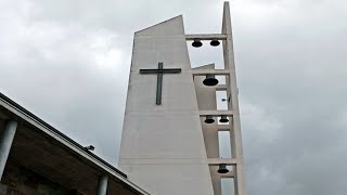 Campanadas de las 12  y Toque del Ángelus - Iglesia Ntra Sra de las Nieves (Finca España) - 5/4/2023