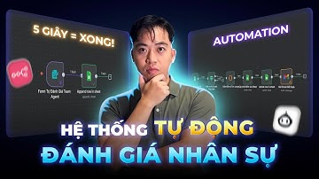 Từ 8 TIẾNG xuống 5 PHÚT | Tự Động Hóa Đánh Giá Nhân Sự với n8n (Template Sẵn Dùng Ngay)
