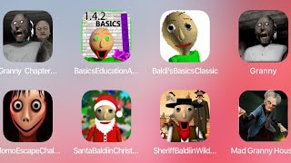 baldi mad granny house horror game baldi's basics hello neighbor fgteev gaming ice scream minecraft