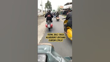 Ngabuburit Bareng Djarum Coklat #ngabuburitnikmat #coklatkita #djarumcoklat #scooteristcilacapbarat
