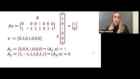 FOCS 2024 10B A Strong Separation for Adversarially Robust $\ell_0$ Estimation for Linear Sketches