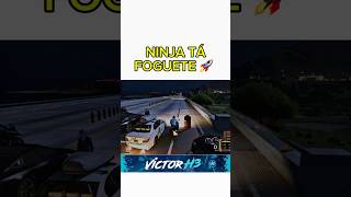 Kawasaki Ninja vs 2 Carros Turbos 💥Só viu o rastro 🚀 Gta Rp