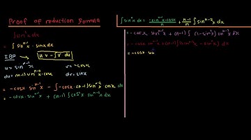 Reduction Formula for  ∫sin^n(x)dx (Integral) | Quick and Easy!