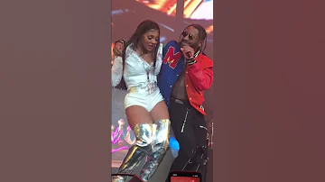 Ashanti & Lloyd performing south side at the Millennium Tour 2021 NJ. #shorts