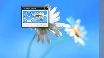 Tidy Transparent Windows 7 Desktop Gadget Clock - Clocket8 - Transparent 1.0