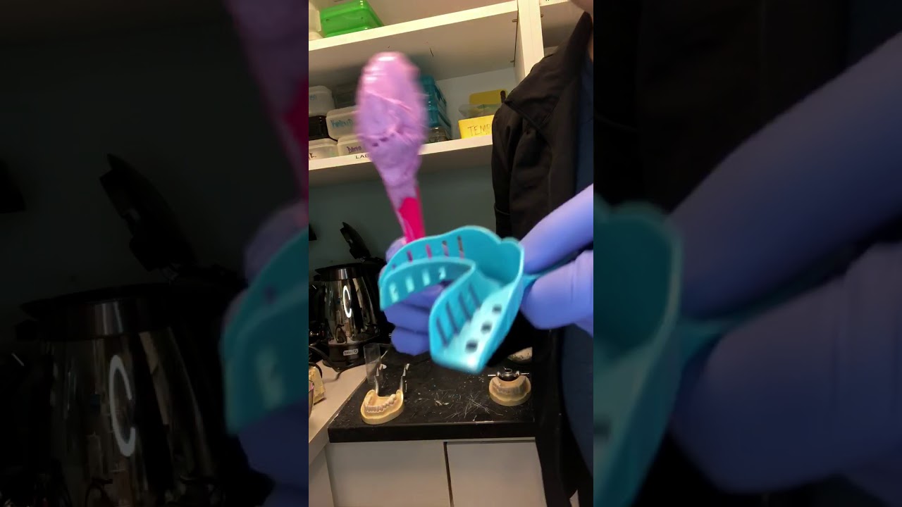 How to Take a Dental Impression on a Typodont