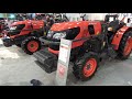 All the KUBOTA small tractors 2020