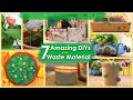 BORED at home? Try these easy DIYs || 7 Amazing items from waste materials