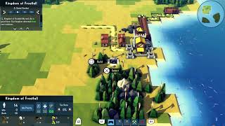 Kingdoms and Castles PS5 Gameplay  Building a Vast Island Kingdom