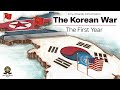 The korean war the first year