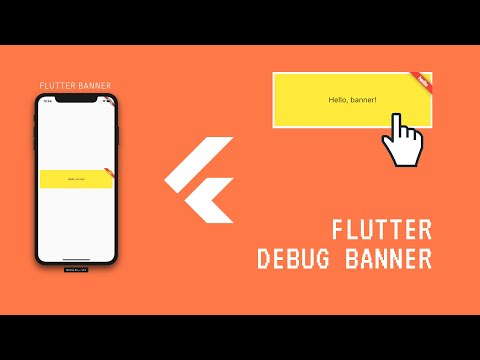 Flutter Banner | All About Flutter Banner | How To remove Flutter Debug banner (In Hindi)