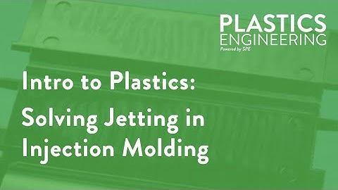 Intro to Plastics: Solving Jetting in Injection Molding