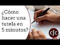 ¿Cómo hacer una tutela en 5 minutos? - Canal Jurídico de Colombia