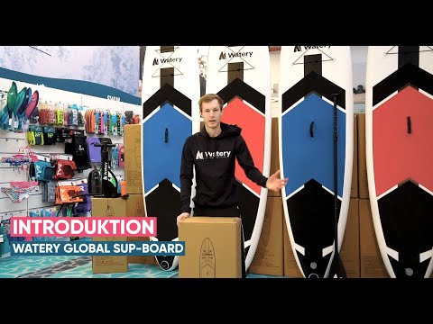 Gennemgang af bedste paddleboard til SUP - 3 x testvinder - Watery Global SUP board