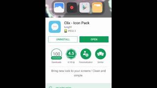 Set Your Android with New Look of Icon Pack - Clix Icon Pack screenshot 1