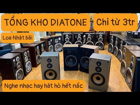 Video Báo Giá 10 Cặp Loa Nhật Bãi Giá Rẻ Diatone & Sony |... - youtube