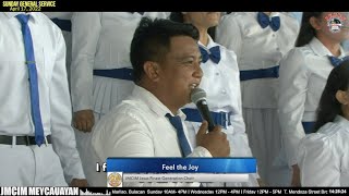Video thumbnail of "Feel the Joy | JMCIM Meycauayan Bulacan JESUS Finest Gen Choir |  April 17, 2022"