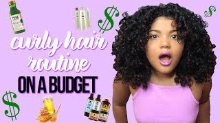 Curly Hair Routine on a Budget!! $$$ screenshot 5