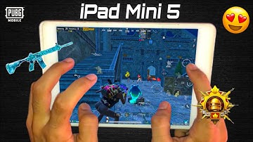 iPAD MINI 5 PUBG GAMING TEST 2025🔥/ Best 5 Finger Handcam | Livik Gameplay 😎 PUBG|BGMI