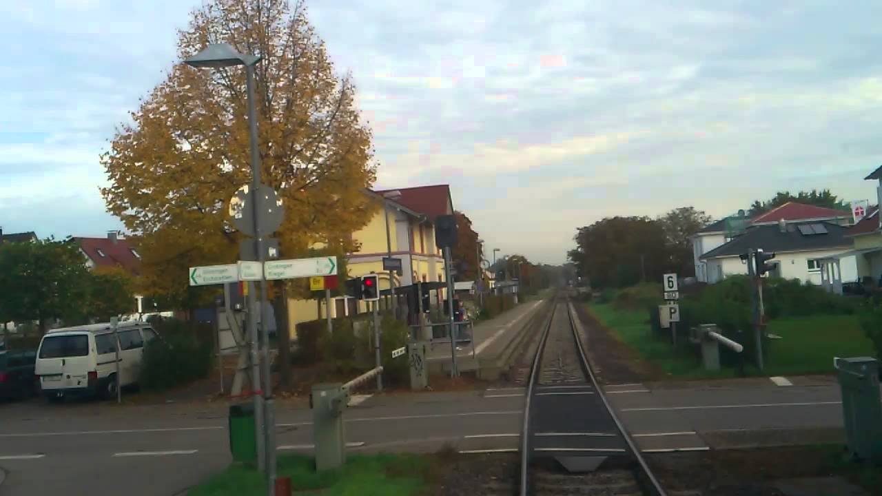 Von Gottenheim nach Endingen Teil 2/3 , Kaiserstuhlbahn