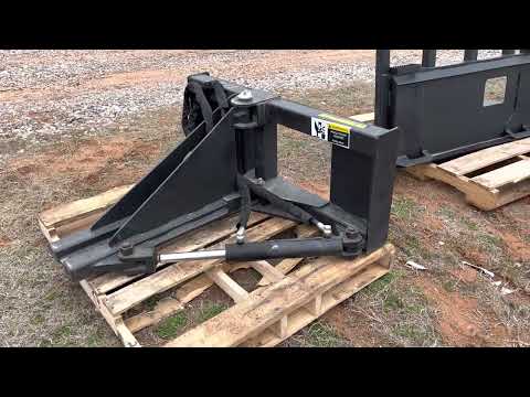Skidsteer Hydraulic Fence Post Puller / Small Tree Puller For Sale